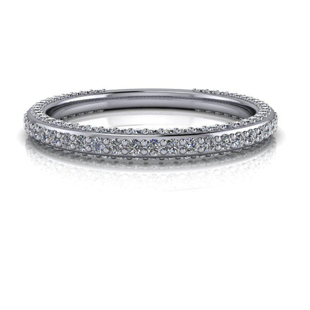 10kt white gold Engagement Ring Bel Viaggio Designs, LLC