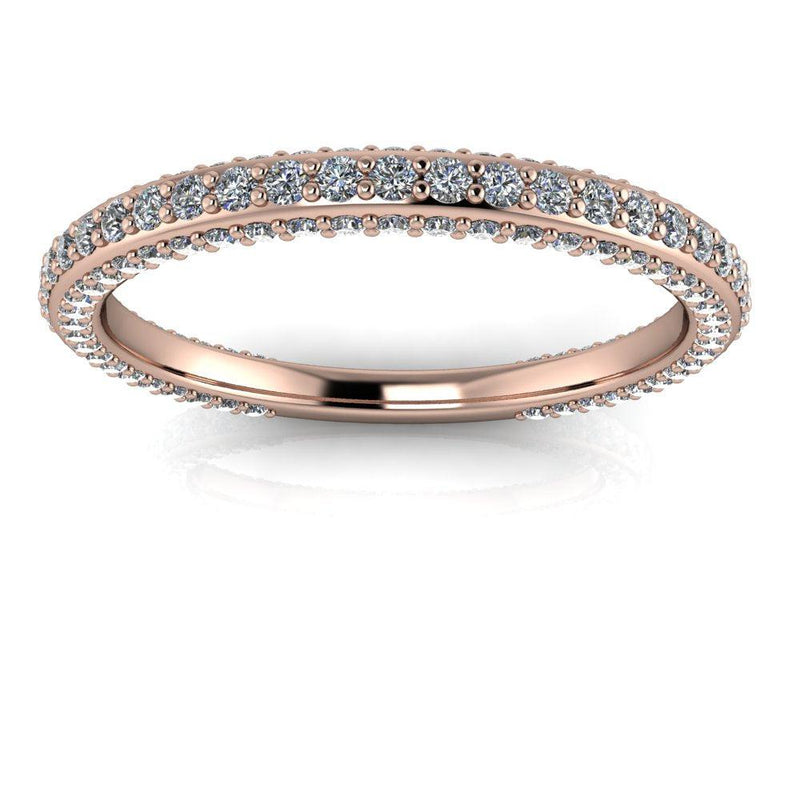 10kt rose gold Engagement Ring Bel Viaggio Designs, LLC