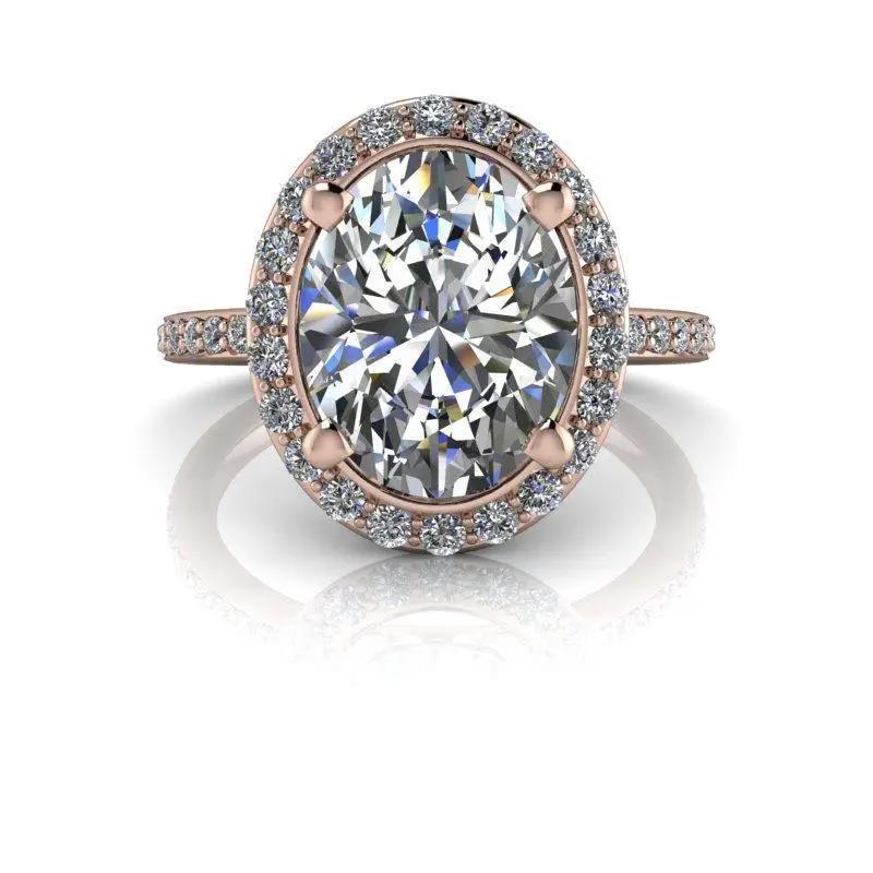 10kt rose gold Engagement Ring Bel Viaggio Designs, LLC