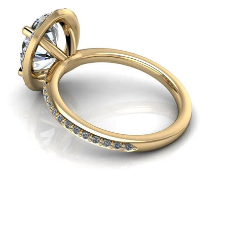 10kt yellow gold Engagement Ring Bel Viaggio Designs, LLC