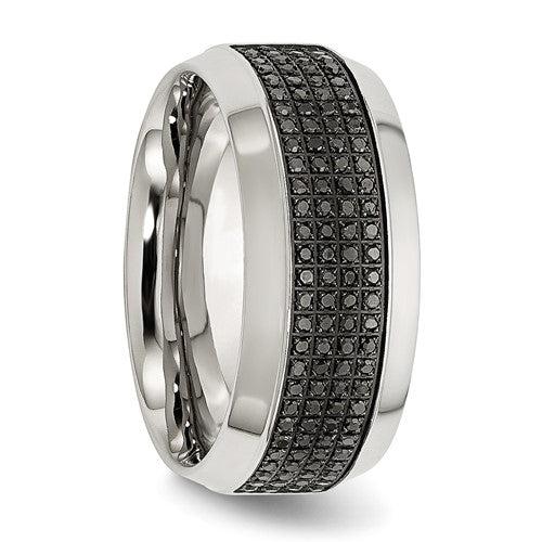 Stainless Men's Wedding Bands Bel Viaggio Designs, LLC