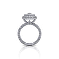 14 kt white gold Engagement Ring Bel Viaggio Designs, LLC