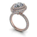 10kt rose gold Engagement Ring Bel Viaggio Designs, LLC