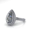 10kt white gold Engagement Ring Bel Viaggio Designs, LLC