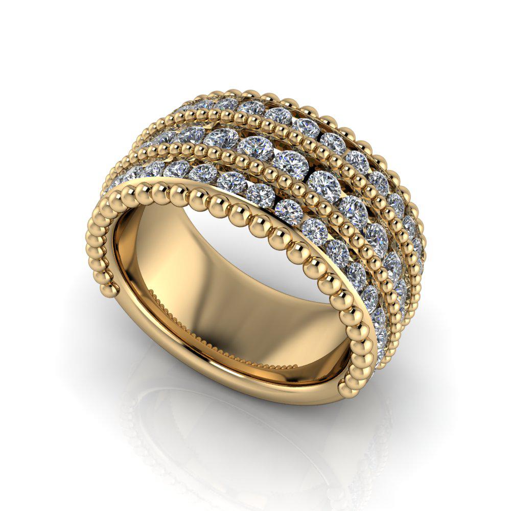 10kt yellow gold Engagement Ring Bel Viaggio Designs, LLC