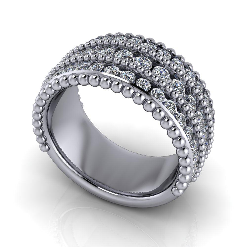 925 Silver Engagement Ring Bel Viaggio Designs, LLC