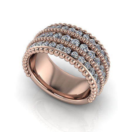 10kt rose gold Engagement Ring Bel Viaggio Designs, LLC