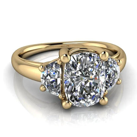 10kt yellow gold Engagement Ring Bel Viaggio Designs, LLC