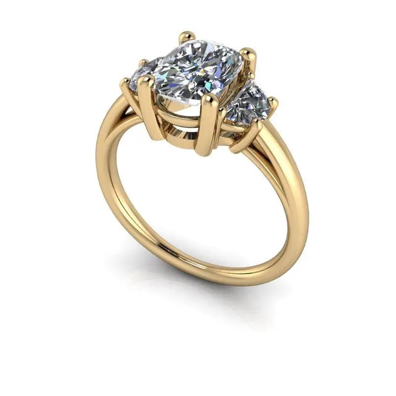 14kt yellow gold Engagement Ring Bel Viaggio Designs, LLC