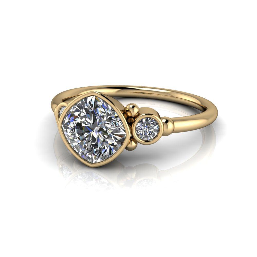 10kt rose gold Engagement Ring Bel Viaggio Designs, LLC