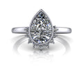 Silver Engagement Ring Bel Viaggio Designs, LLC