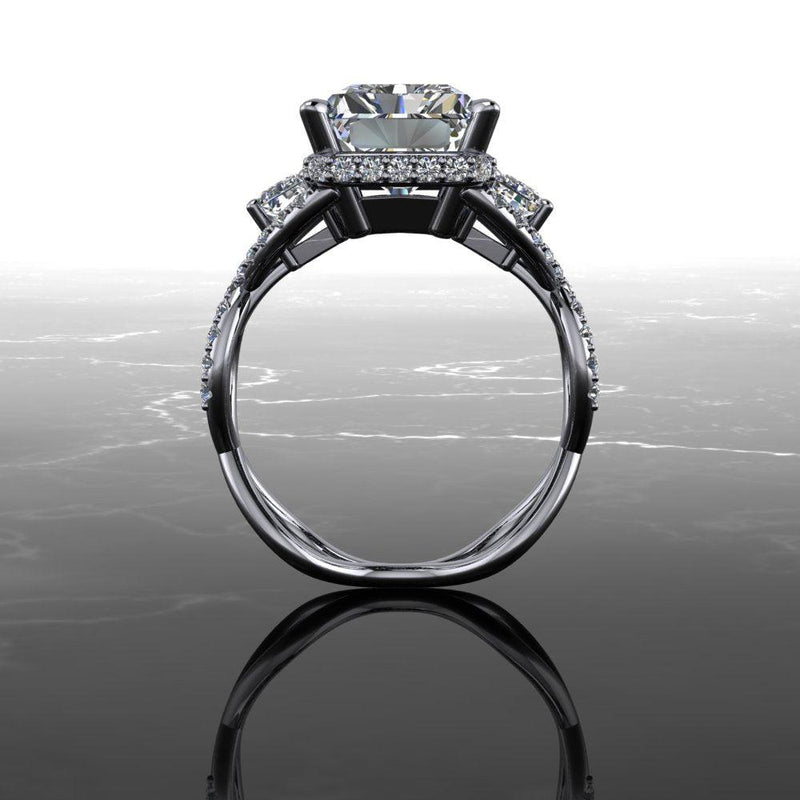 10kt yellow gold Engagement Ring Bel Viaggio Designs, LLC