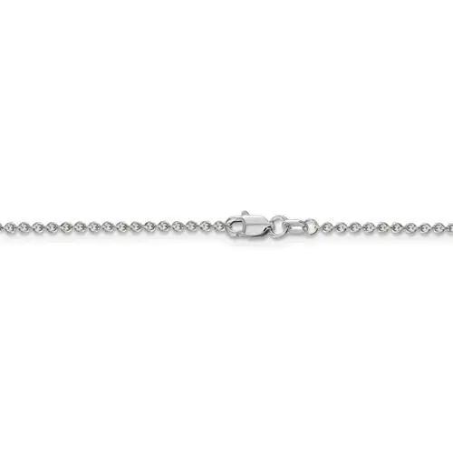 14 kt white gold necklace Bel Viaggio Designs, LLC