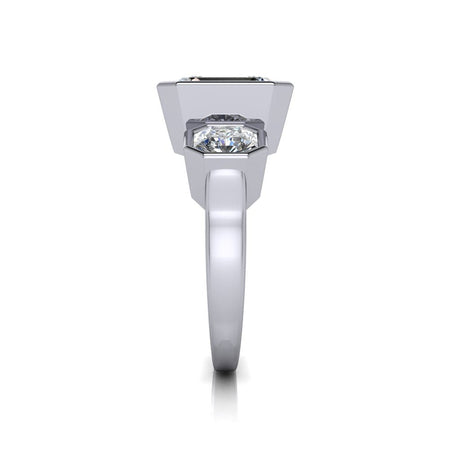 925 Silver Engagement Ring Bel Viaggio Designs, LLC