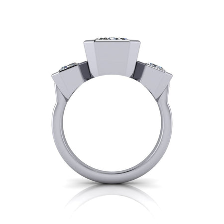 925 Silver Engagement Ring Bel Viaggio Designs, LLC