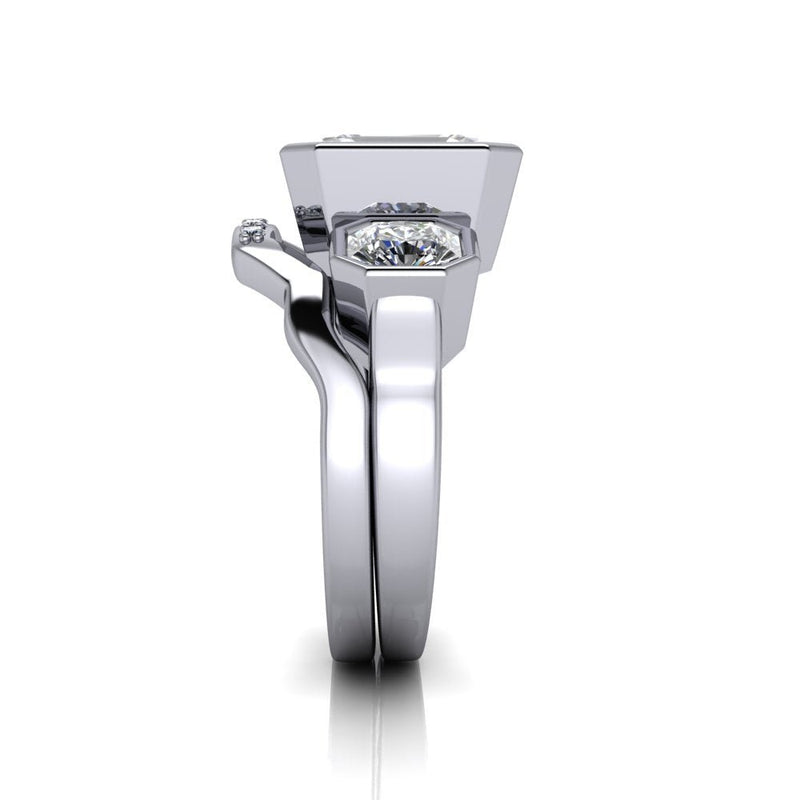 925 Silver Engagement Ring Bel Viaggio Designs, LLC