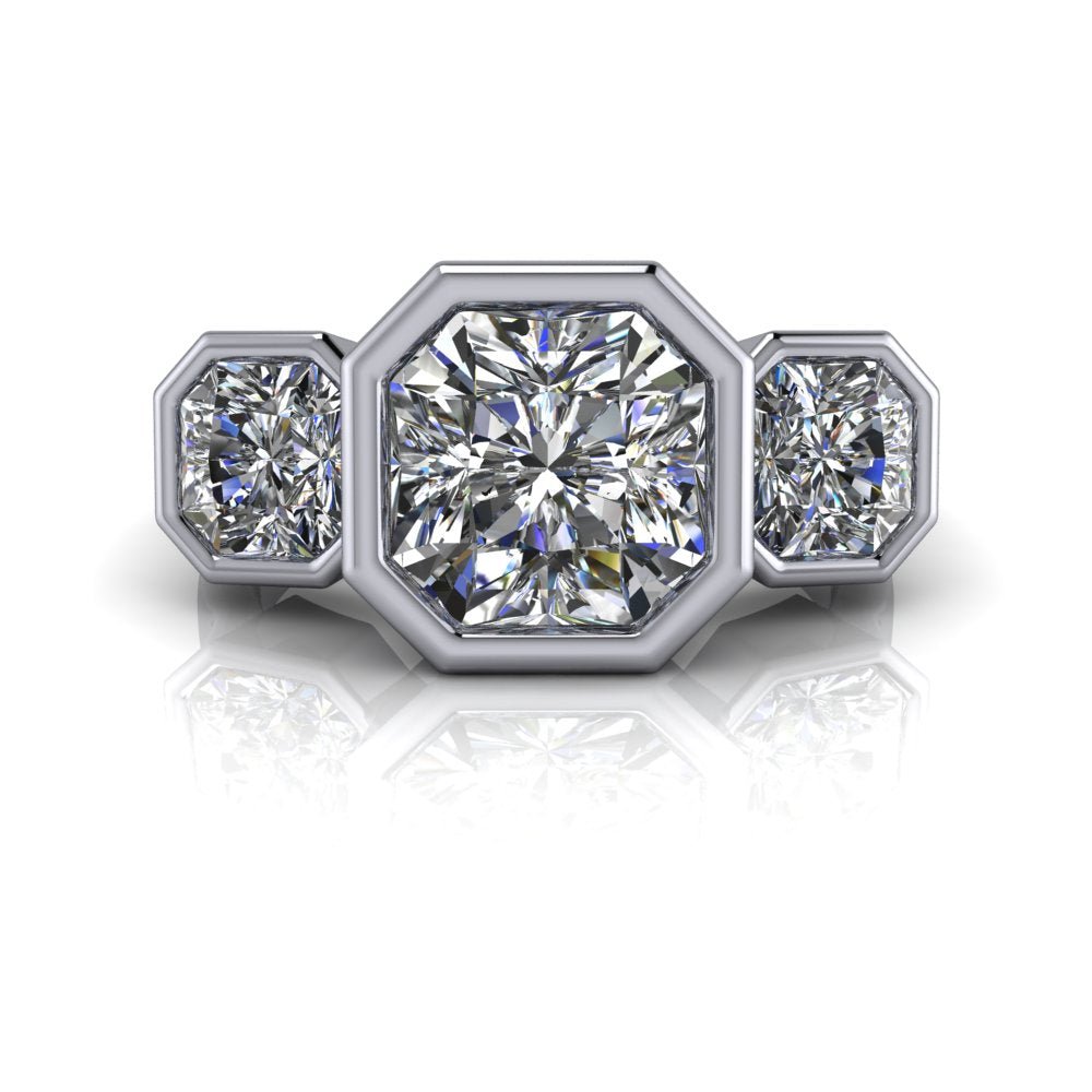 925 Silver Engagement Ring Bel Viaggio Designs, LLC