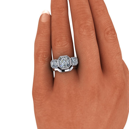 925 Silver Engagement Ring Bel Viaggio Designs, LLC