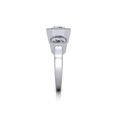 925 Silver Engagement Ring Bel Viaggio Designs, LLC