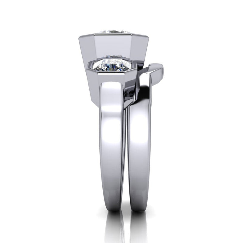 925 Silver Engagement Ring Bel Viaggio Designs, LLC