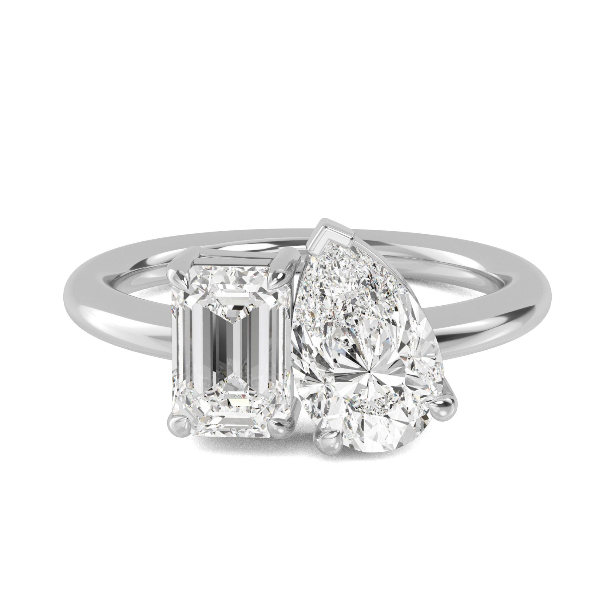 10kt white gold Ring Bel Viaggio Designs, LLC