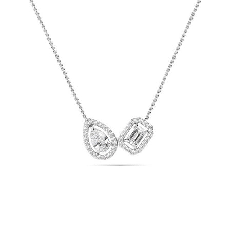 10kt white gold necklace Bel Viaggio Designs, LLC