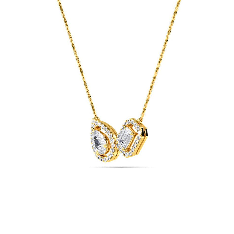 10kt yellow gold necklace Bel Viaggio Designs, LLC