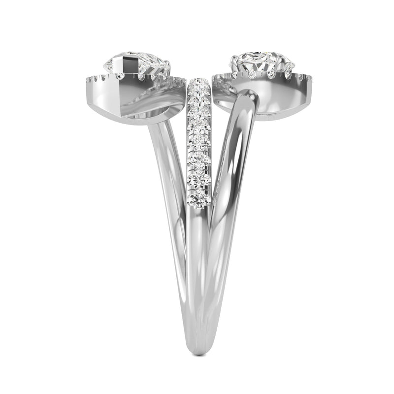 10kt white gold Ring Bel Viaggio Designs, LLC