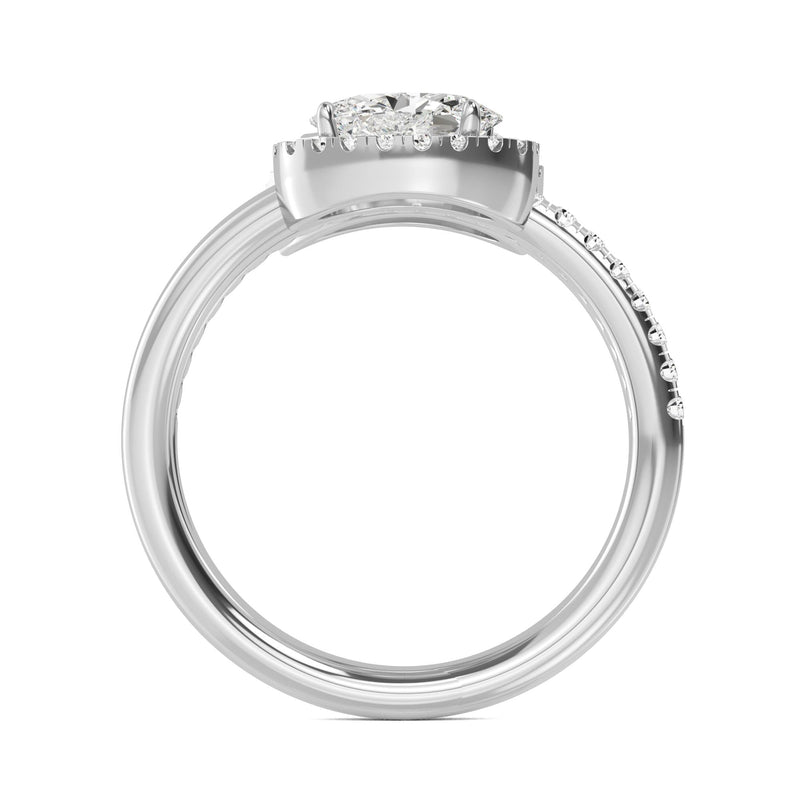 10kt white gold Ring Bel Viaggio Designs, LLC