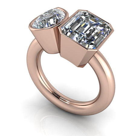 10kt rose gold Engagement Ring Bel Viaggio Designs, LLC