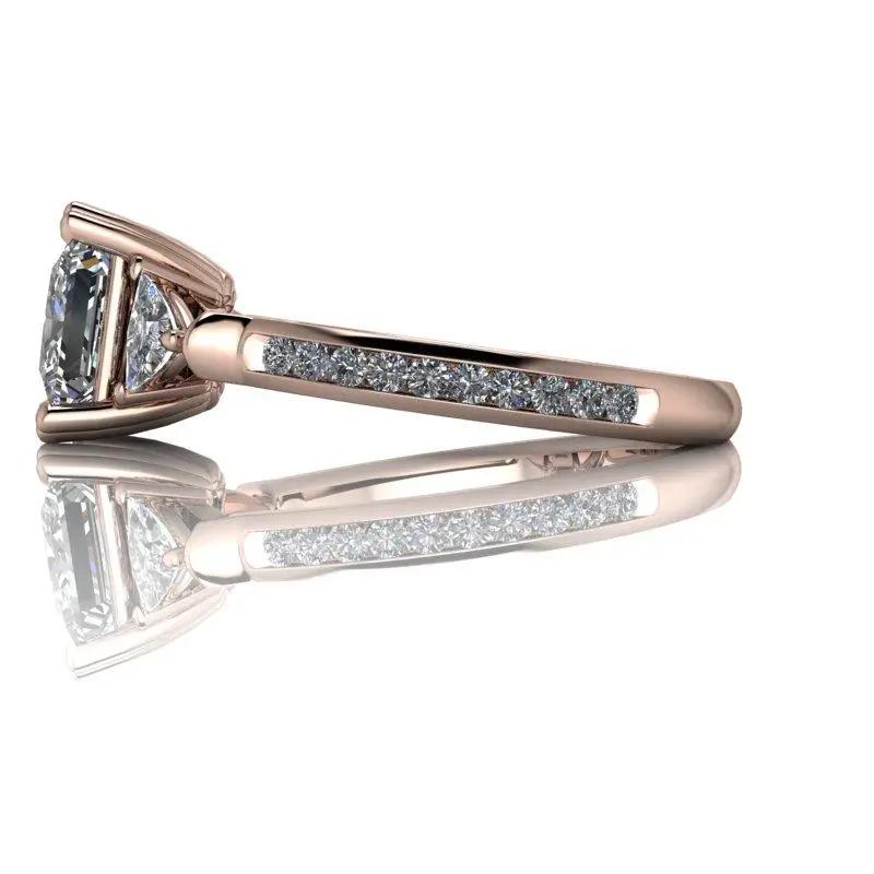 10kt rose gold Engagement Ring Bel Viaggio Designs, LLC