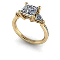 14 kt yellow gold Engagement Ring Bel Viaggio Designs, LLC