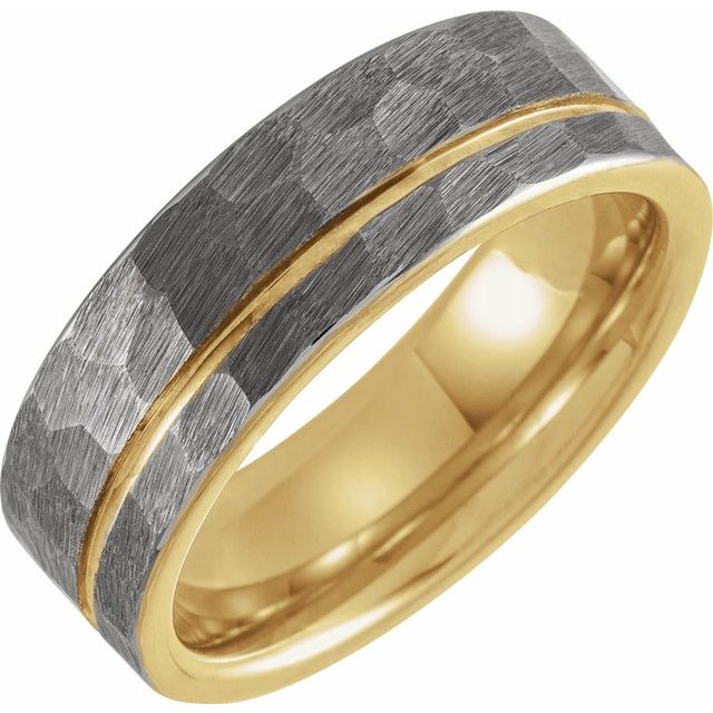 Tungsten Men's Wedding Bands Bel Viaggio Designs, LLC