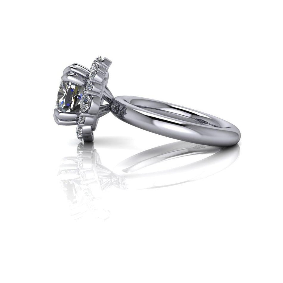 925 Silver Engagement Ring Bel Viaggio Designs, LLC