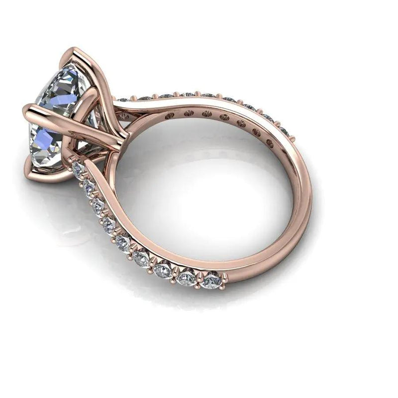 925 Silver Engagement Ring Bel Viaggio Designs, LLC