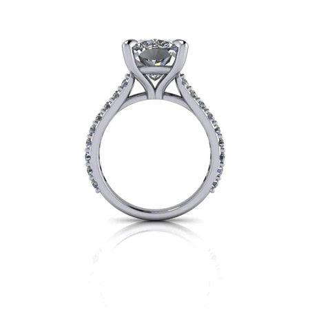 925 Silver Engagement Ring Bel Viaggio Designs, LLC