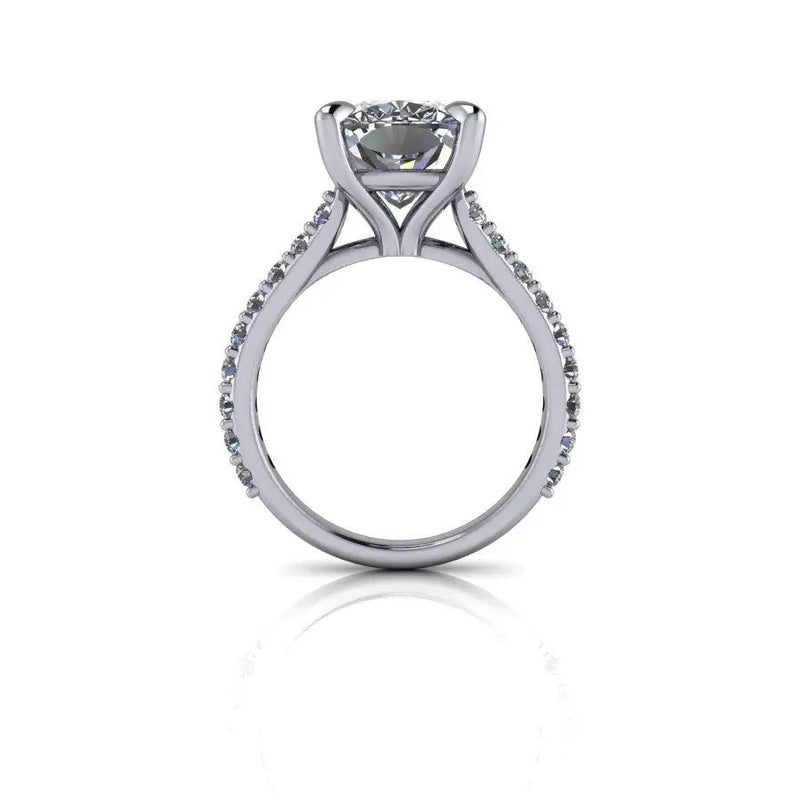 925 Silver Engagement Ring Bel Viaggio Designs, LLC