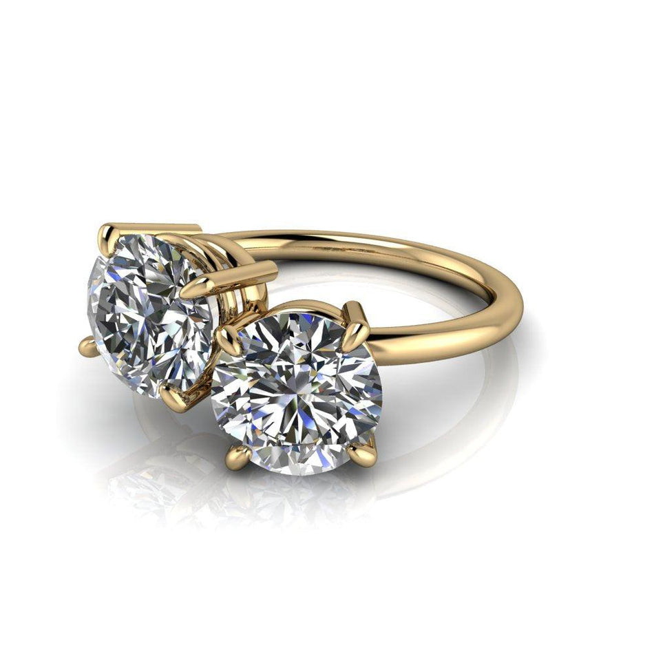 10kt yellow gold Engagement Ring Bel Viaggio Designs, LLC