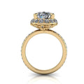 10kt yellow gold Engagement Ring Bel Viaggio Designs, LLC