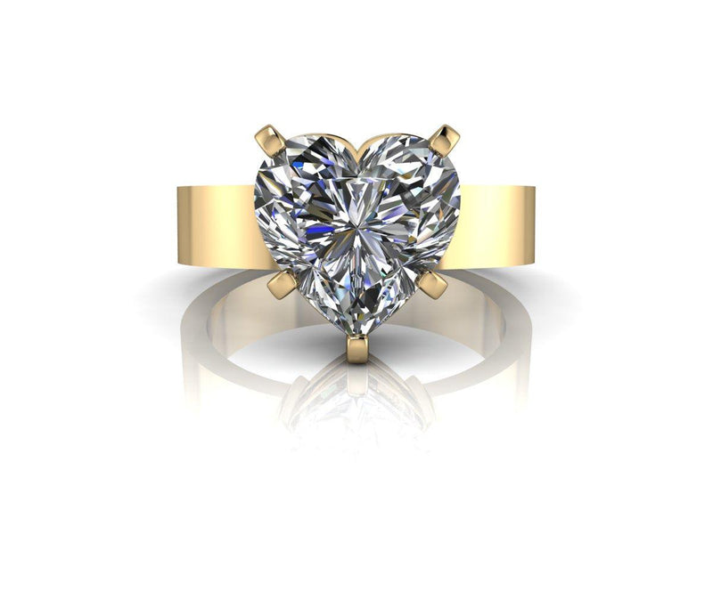 10kt yellow gold Engagement Ring Bel Viaggio Designs, LLC