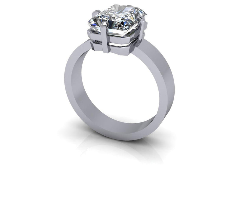 925 Silver Engagement Ring Bel Viaggio Designs, LLC