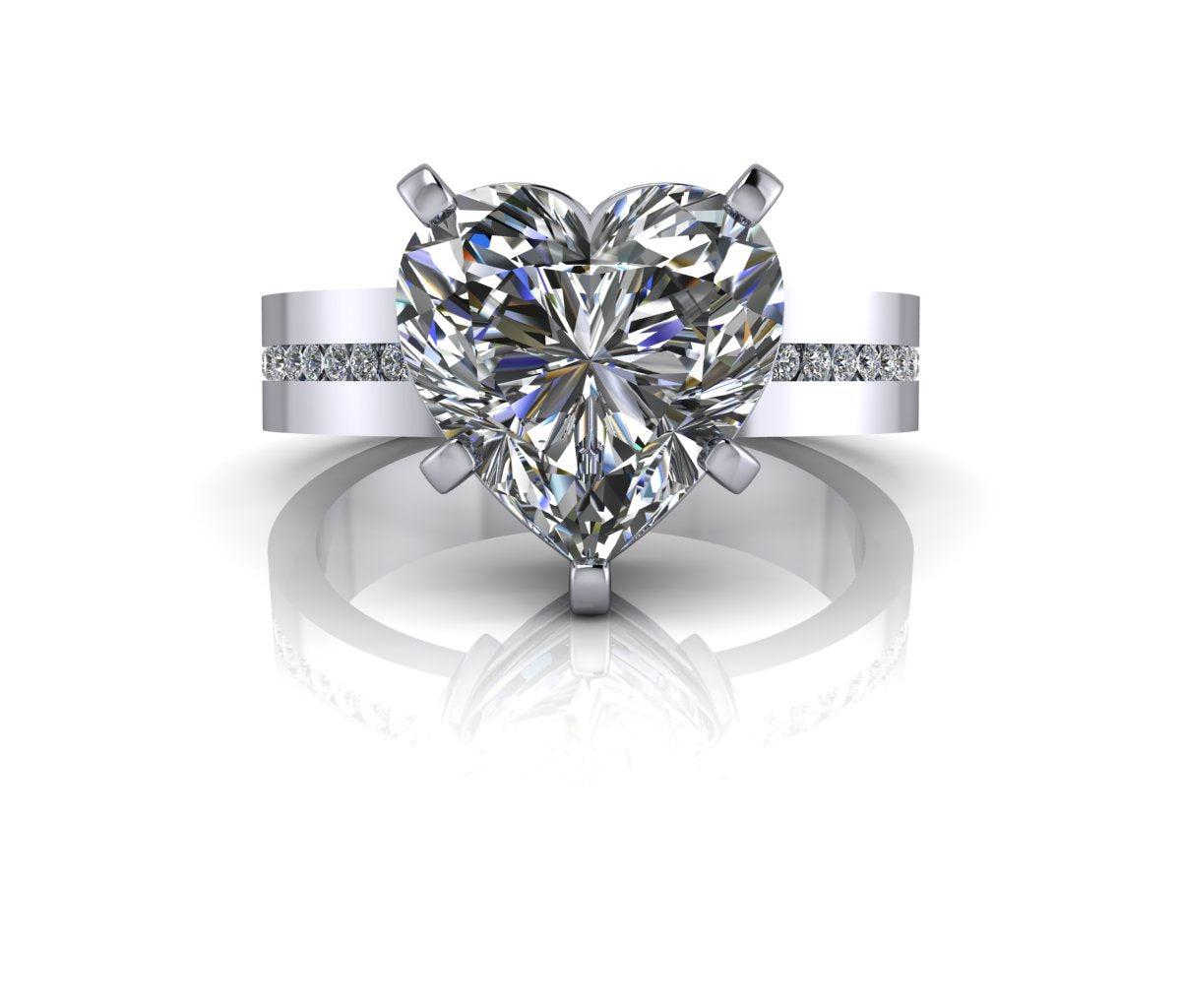 925 Silver Engagement Ring Bel Viaggio Designs, LLC