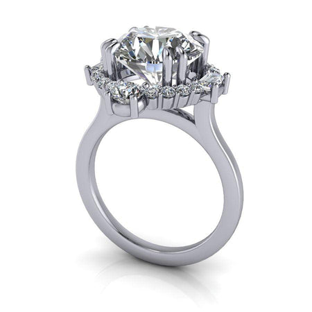 925 Silver Engagement Ring Bel Viaggio Designs, LLC