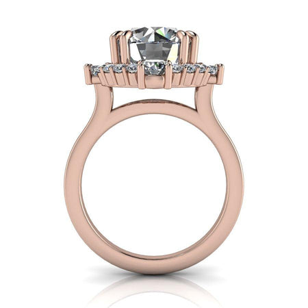 10kt rose gold Engagement Ring Bel Viaggio Designs, LLC