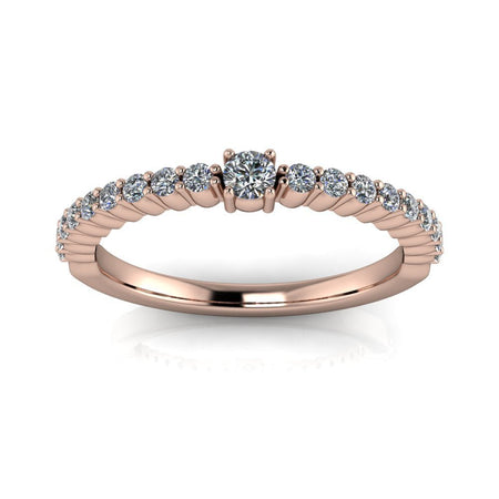 10kt rose gold Engagement Ring Bel Viaggio Designs, LLC