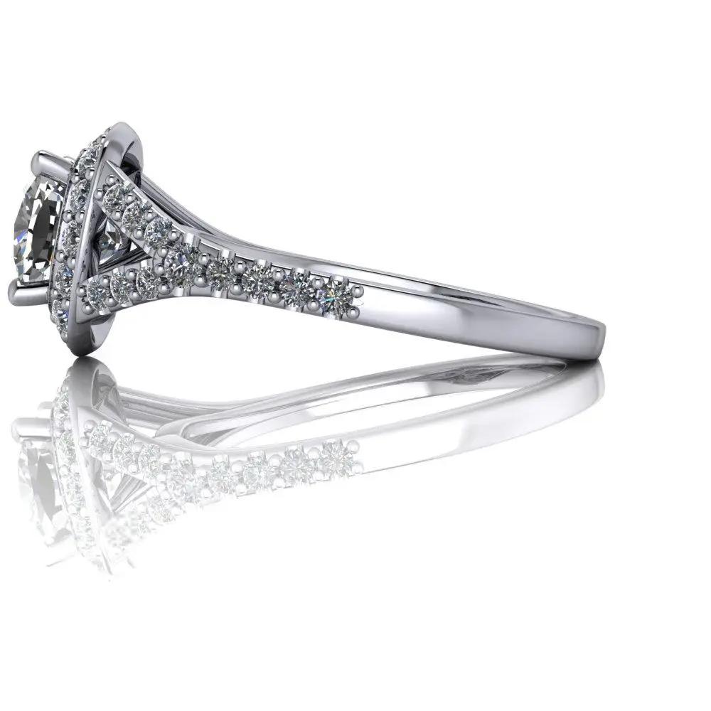 925 Silver Engagement Ring Bel Viaggio Designs, LLC