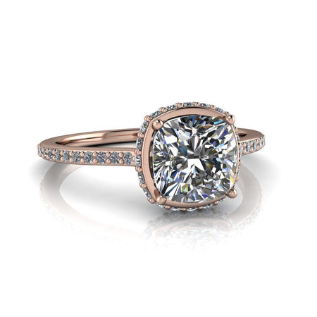 10kt rose gold Engagement Ring Bel Viaggio Designs, LLC