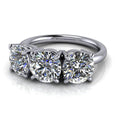 10kt White Gold Engagement Ring Bel Viaggio Designs, LLC