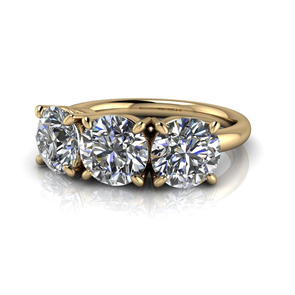 10kt yellow gold Engagement Ring Bel Viaggio Designs, LLC