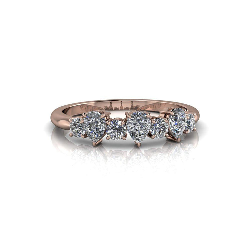 14kt rose gold Anniversary Ring Bel Viaggio Designs, LLC